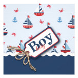 Ships Ahoy! Invitation Square B2