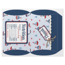 Ships Ahoy! Puff Box Template