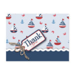 Ships Ahoy! TY Postcard
