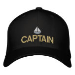 Ships Captain Embroidered Hat embroidered hats