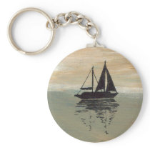 Ships of the Imagination "Sailboat Reflections"  C Key Chains