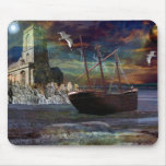 Shipwreck at Pixie Cove Mouse Mat