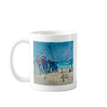 Shipwreck Rescue Squad Magic Lantern Slide Mugs