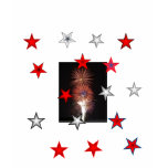 Shirt with stars and fireworks 6.30