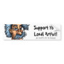ShirtThinker Head, Support YourLocal Artist!, J... Bumper Stickers
