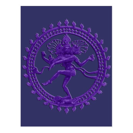 Shiva the Cosmic Dancer postcard