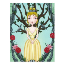 'Shiver and Quiver Little Tree' Postcard