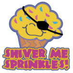 Shiver Me Sprinkles Pirate Cupcake photo sculptures