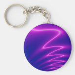 Shocking Pink Lightening Keychains