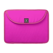Shocking Pink Macbook Pro Flap Sleeve MacBook Pro Sleeve