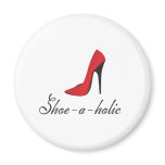 Shoe-a-holic magnets