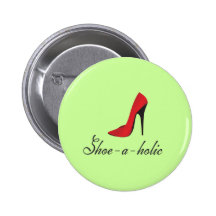 Shoe-a-holic Pins