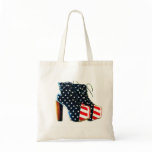 Shoe Bag Red White and Blues USA Flag