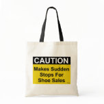 Shoe Sales Caution Bag