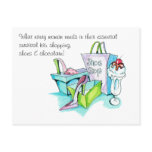 Shoe Shop Gifts postcards