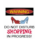 Shoe Shopping In Progress T-shirt