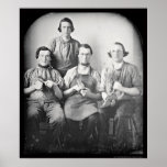 Shoemakers Shoes Daguerreotype 1846 posters