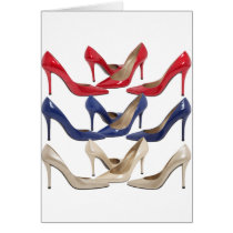 shoes2 greeting card