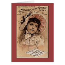 Shoes and Boots Vintage Trading Card