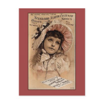 Shoes and Boots Vintage Trading Card Post Card