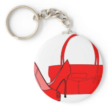 Shoes and Handbags Key Chain