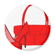 Shoes and Handbags Magnet