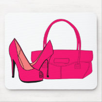 Shoes and Handbags Mouse Pads