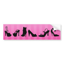Shoes Bumper Sticker