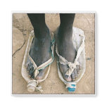 Shoes in Uganda Refrigerator Magnets