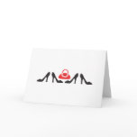 Shoes Line Up cards