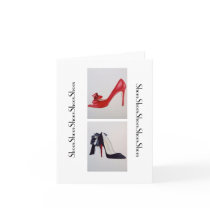 Shoes Note Card