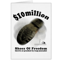 SHOES OF FREEDOM Card