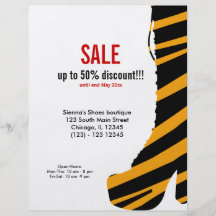Shoes on SALE Flyer