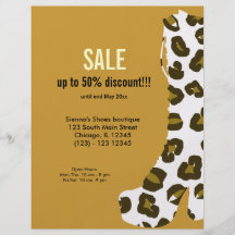 Shoes on Sale Flyer Design