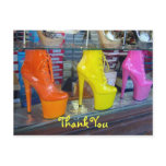 Shoes Thank You postcards