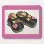 SHOES WITH HEARTS MOUSE PAD mousepads