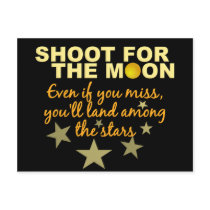 Shoot 4 The Moon postcard