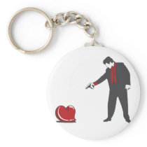 Shoot Down Love Keychain