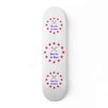 Shoot for Stars Lacrosse Custom Skateboard