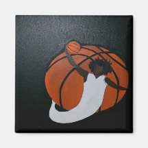 Shoot For The Stars by Kenya Verrett Fridge Magnet