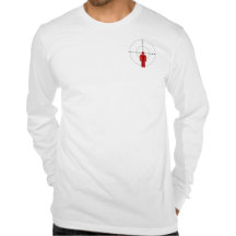 Shoot Him! long shirt T-shirts