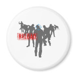 Shoot The Zombies - Shotgun Reload Game Gamer magnets