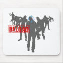 Shoot The Zombies - Shotgun Reload Game Gamer mousepads