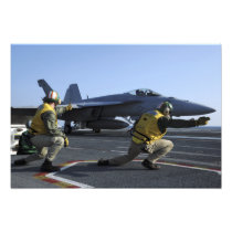 Shooters aboard the USS George HW Bush Photograph