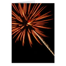 Shooting Gleam Greeting Card