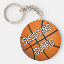 Shooting Guard Basketball Key Chains