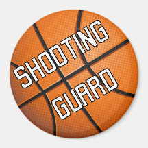 Shooting Guard Basketball Magnets