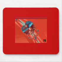 Shooting Heart Mousepad mousepads