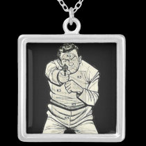 shooting man black necklace necklaces