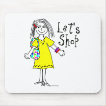 Shop-a-holic Mousepad